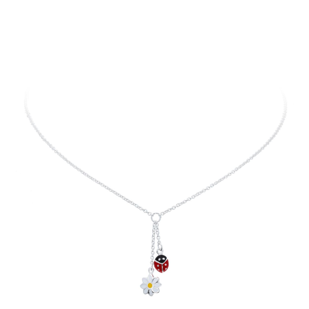 Deze collier is van het merk Lilly. Het is een meisjessieraad gemaakt van zilver. De collier is zilver van kleur.
De verdere specificaties van de collier zijn als volgt:
Soort bewerking: gepolijst
Lengte: 40 cm
Steensoort: Emaille
Steenkleur: Geen steen