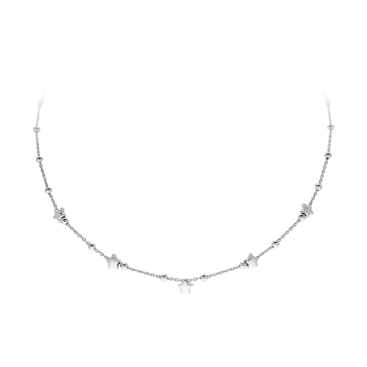 Wie voelt zich niet in de hemel met dit schattige sterretjes collier
Soort bewerking: gerhodineerd
Lengte: 41
