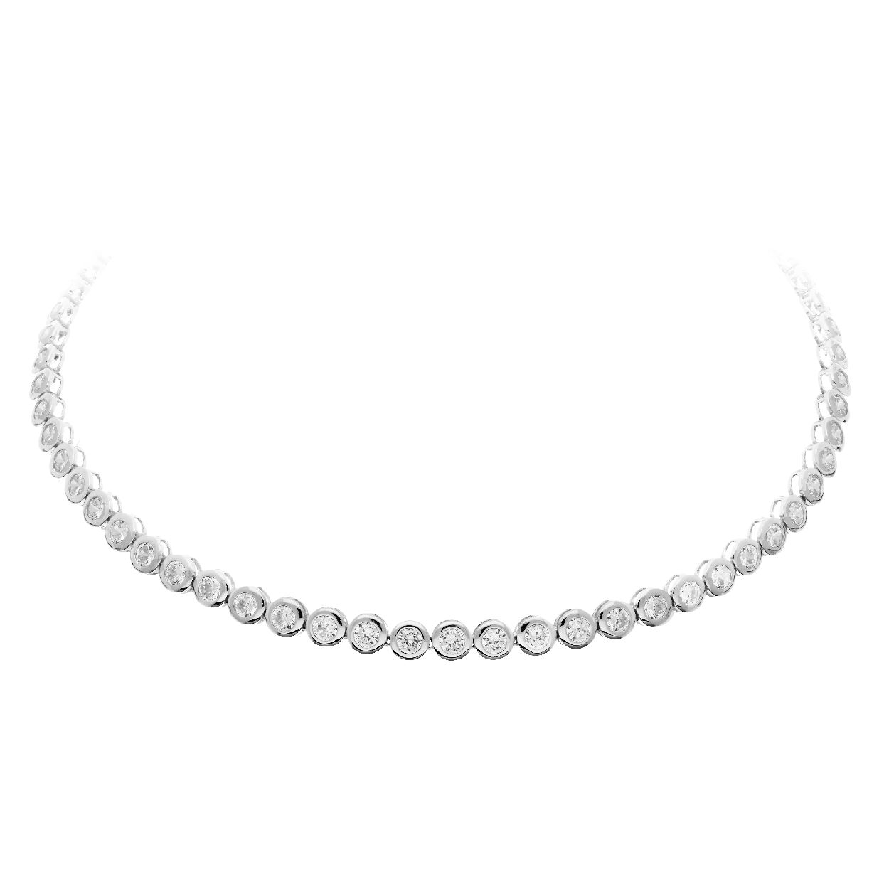 Deze collier is van het merk van Leeuwen. Het is een damessieraad gemaakt van zilver. De collier is zilverkleurig van kleur.
De verdere specificaties van de collier zijn als volgt:
Soort bewerking: gerhodineerd
Lengte: 42
Steensoort: Zirkonia
Steenkleur: Transparant