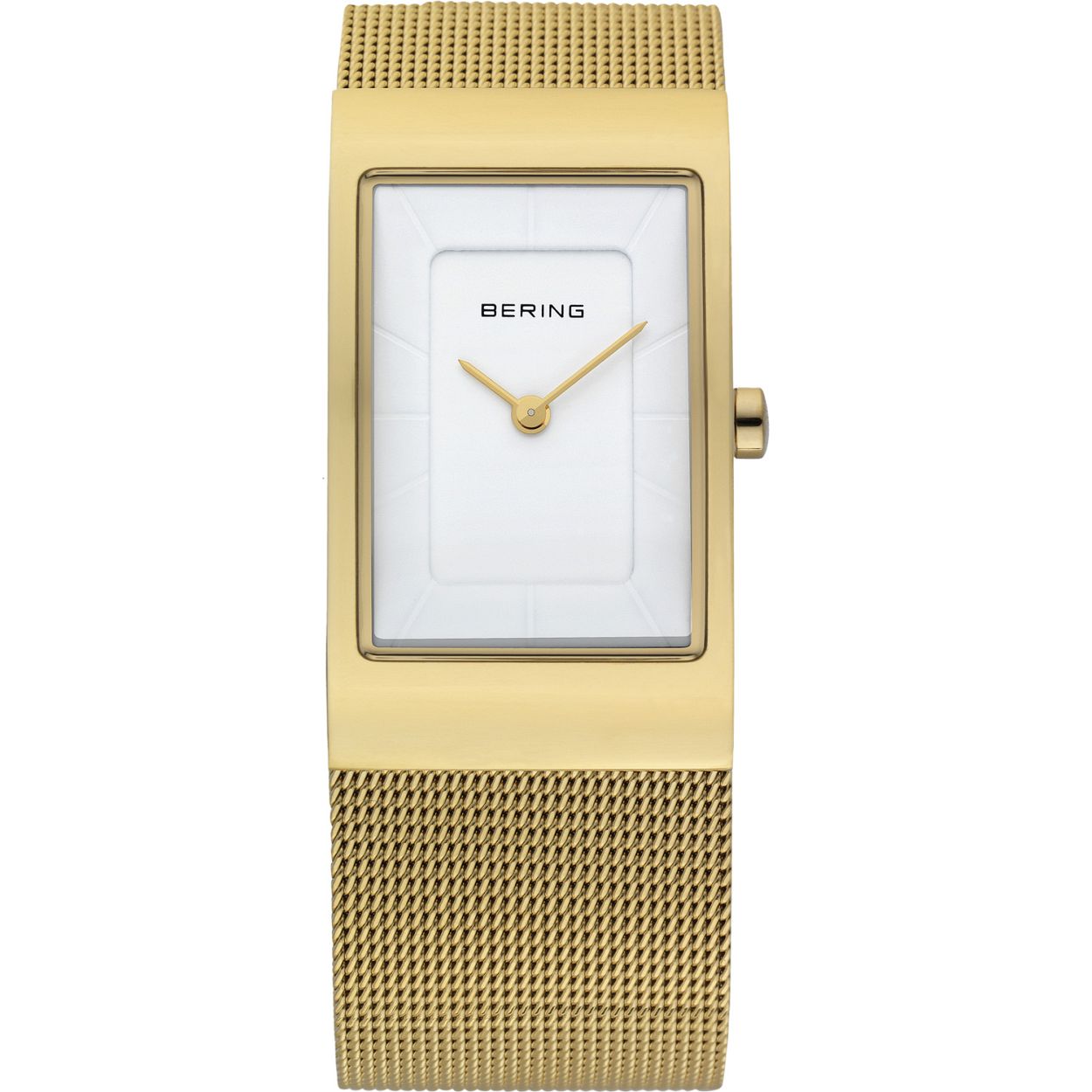 Dit dameshorloge is van het merk Bering. Het is een horloge gemaakt van edelstaal. De diameter van de kast is22 mm en de kast is 7 mm dik.
De verdere specificaties van het horloge zijn als volgt:
Glassoort: saffier
Kastmateriaal: edelstaal
Waterdichtheid: 5 ATM
Techniek: quartz
Bandlengte: 180
Bandmateriaal: Milanees
Bandkleur: Goud
Kastkleur: Goud
Wijzerplaatkleur: Wit
Sluiting: Klapsluiting