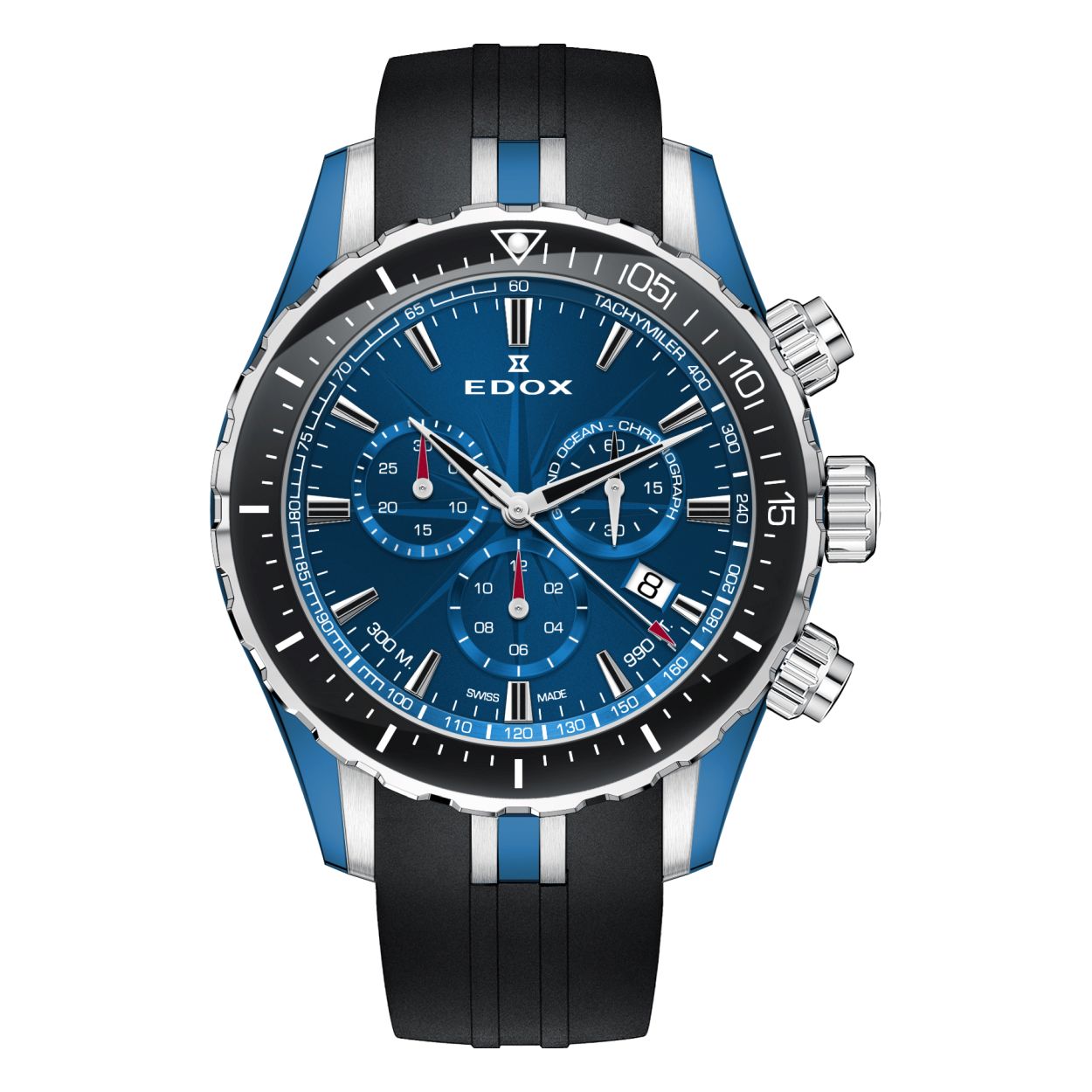 Dit is een stijlvol horloge van het merk Edox.