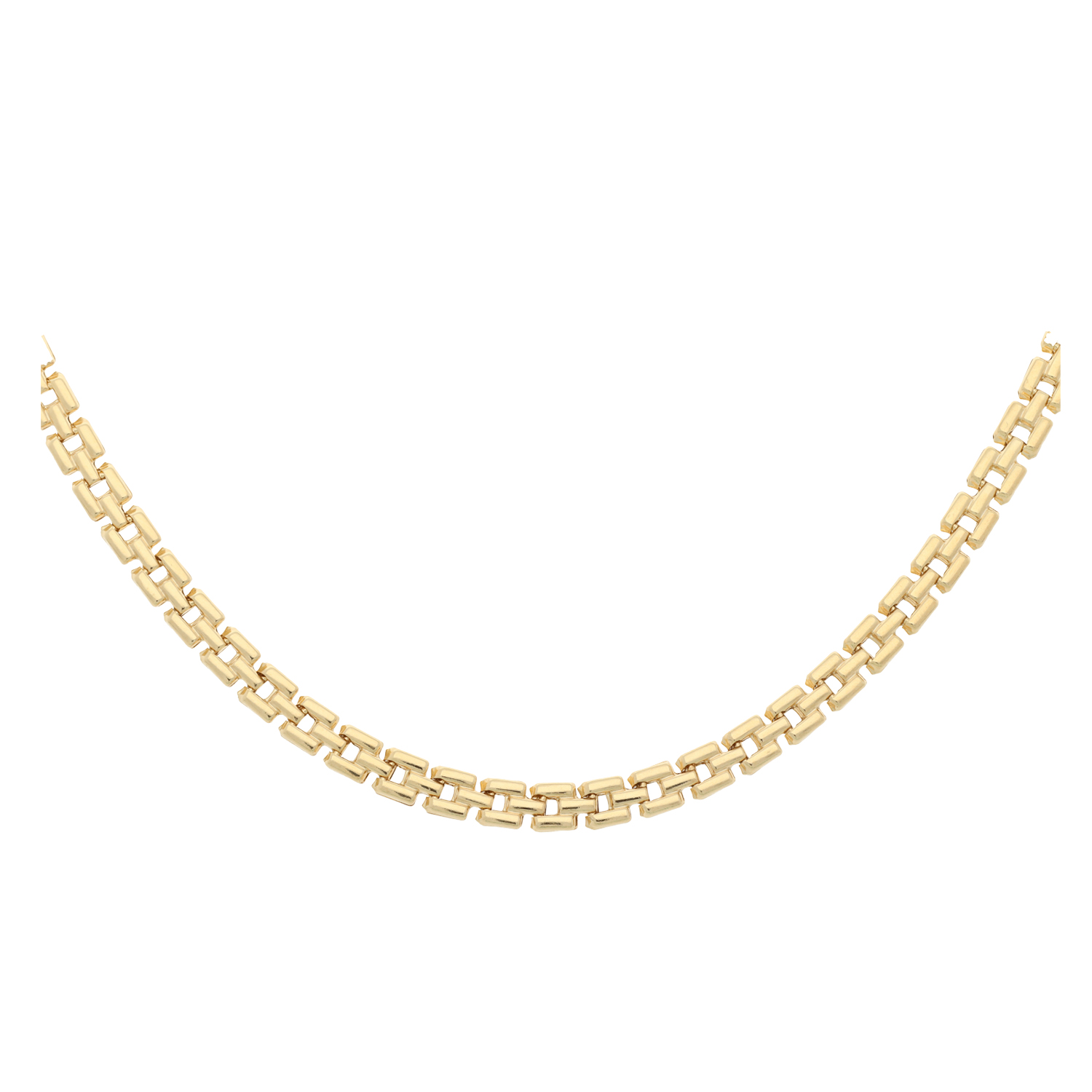 Goudkleurige schakelcollier 