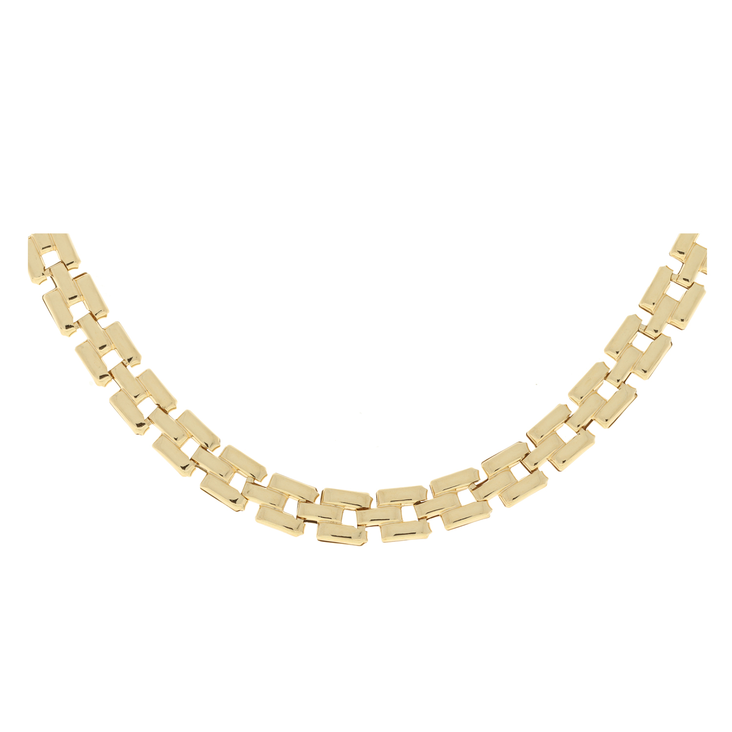 Goudkleurige schakelcollier 