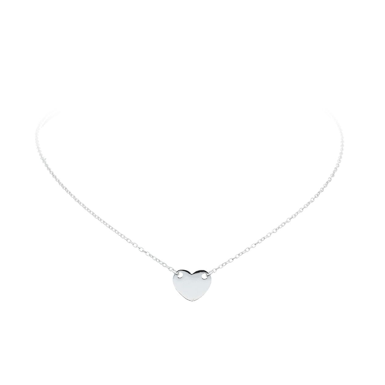 Deze collier is van het merk Lilly. Het is een collier voor meisjes. Het sieraad is gemaakt van zilver en is zilver van kleur. De maat is 400 millimeter.