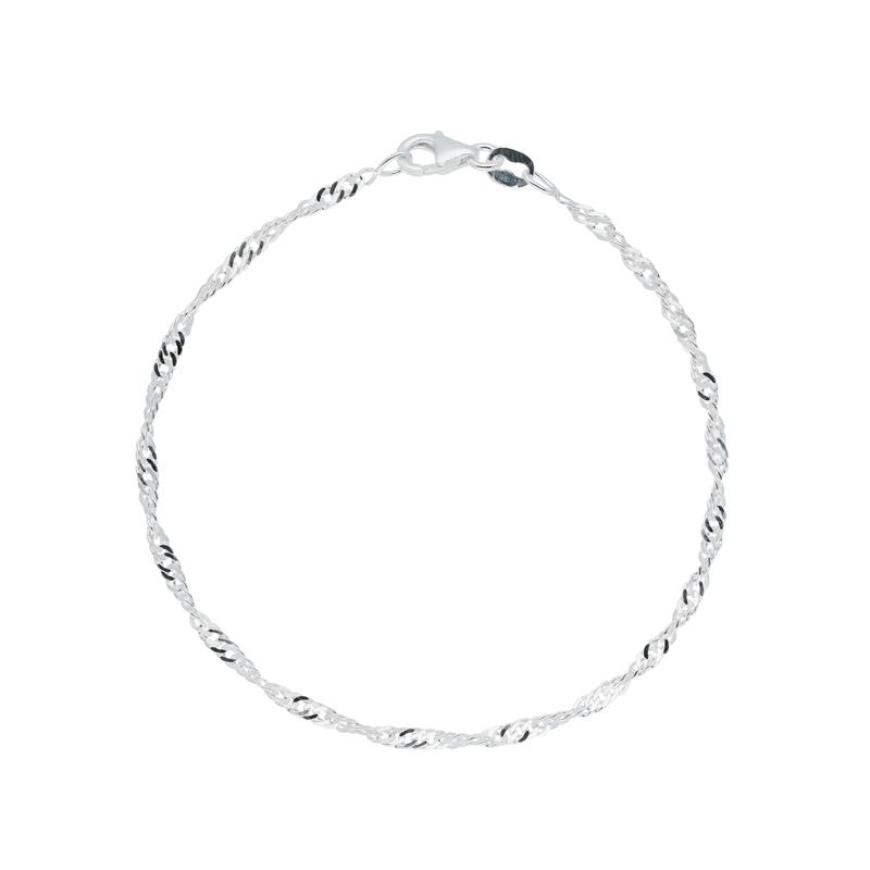 GLOW - 104.0138.19 - Schakelarmband - Zilver