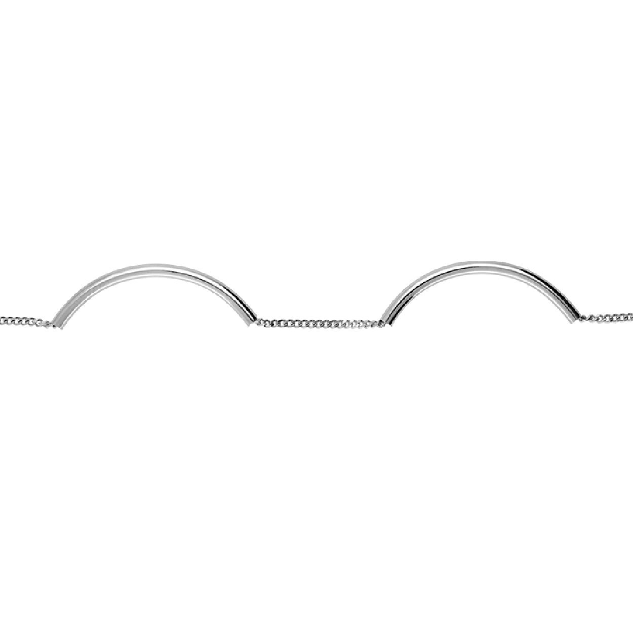 Deze armband is van het merk van Leeuwen. Het is een damessieraad gemaakt van zilver. De armband is zilverkleurig van kleur.
De verdere specificaties van de armband zijn als volgt:
Soort bewerking: gerhodineerd
Lengte: 16
Steensoort: Geen edelsteen
Steenkleur: Geen steen