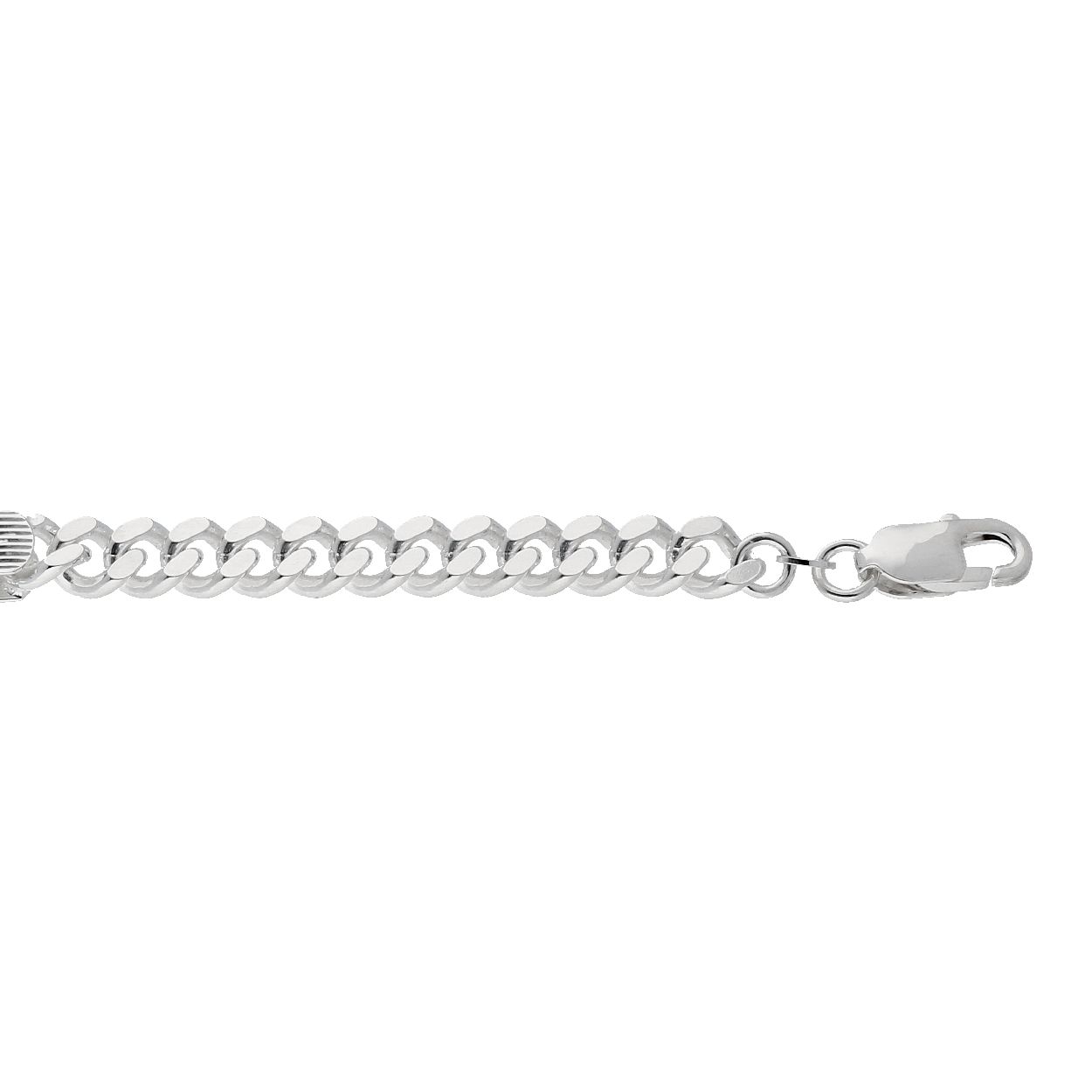 Deze armband is van het merk van Leeuwen. Het is een unisexsieraad gemaakt van zilver. De armband is zilverkleurig van kleur.
De verdere specificaties van de armband zijn als volgt:
Soort bewerking: geen bewerking
Lengte: 21
Steensoort: Geen edelsteen
Steenkleur: Geen steen
