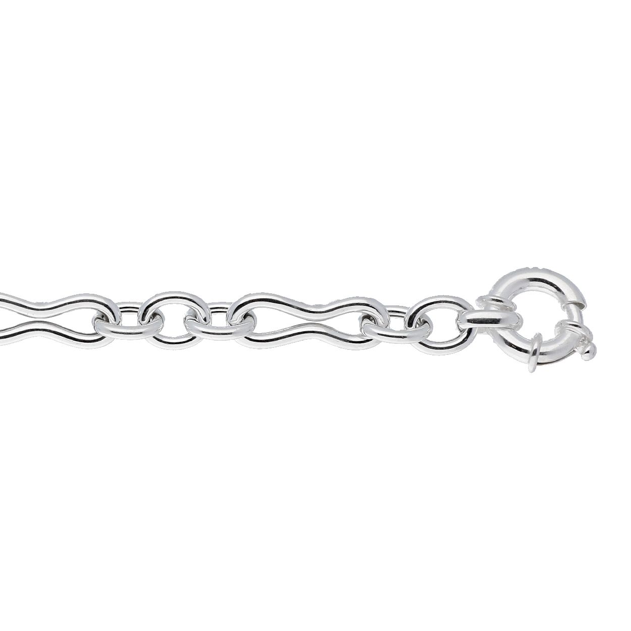 Deze armband is van het merk 
De verdere specificaties van de armband zijn als volgt:
Soort bewerking: geen bewerking
Lengte: 19
Steensoort: Geen edelsteen
Steenkleur: Geen steen