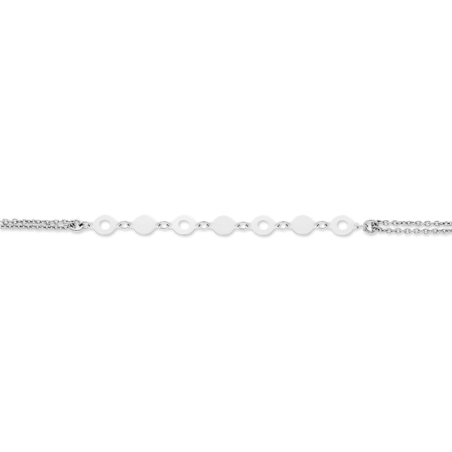 GLOW - 104.1211.19 - Bedelarmband - Zilver