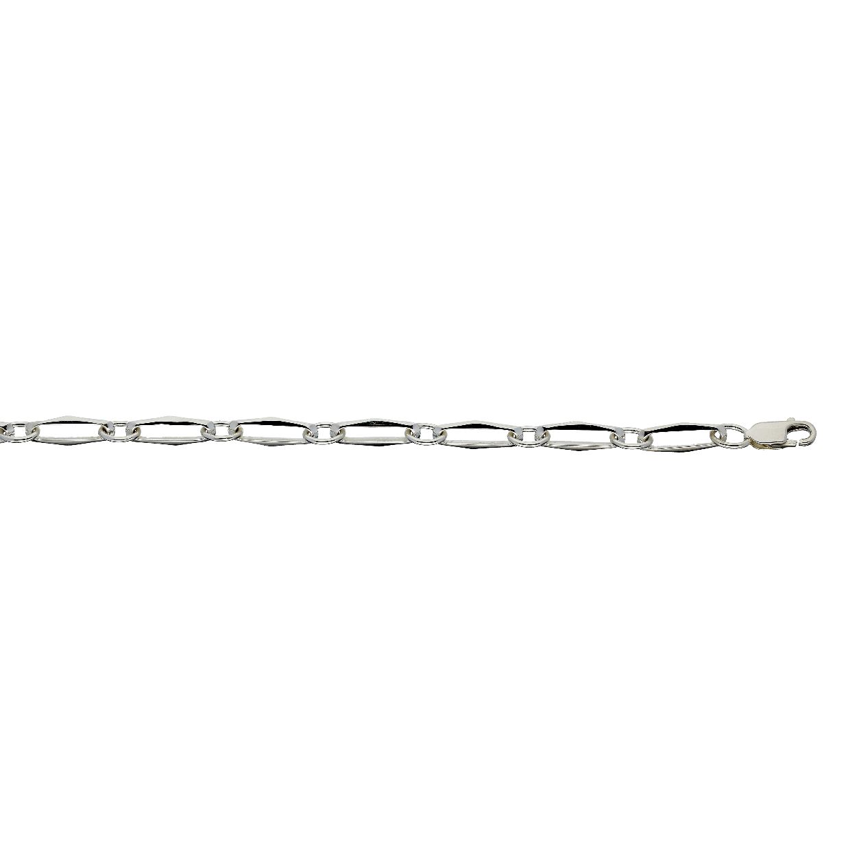 Deze armband is van het merk van Leeuwen. Het is een damessieraad gemaakt van zilver. De armband is zilverkleurig van kleur.
De verdere specificaties van de armband zijn als volgt:
Soort bewerking: geen bewerking
Lengte: 19
Steensoort: Geen edelsteen
Steenkleur: Geen steen