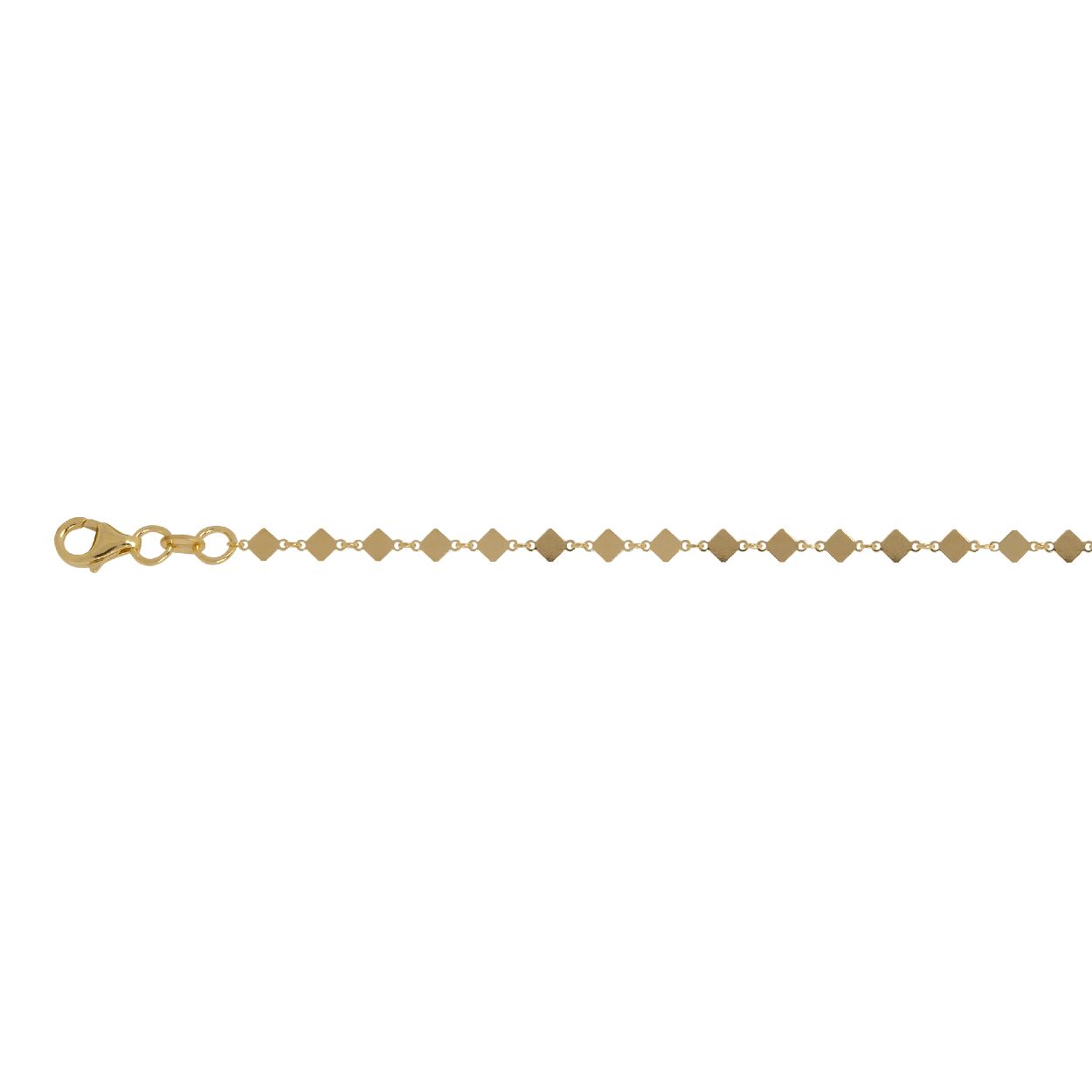 Deze armband is van het merk van Leeuwen. Het is een damessieraad gemaakt van zilver. De armband is goudkleurig van kleur.
De verdere specificaties van de armband zijn als volgt:
Soort bewerking: plating
Lengte: 20
Steensoort: Geen edelsteen
Steenkleur: Geen steen
