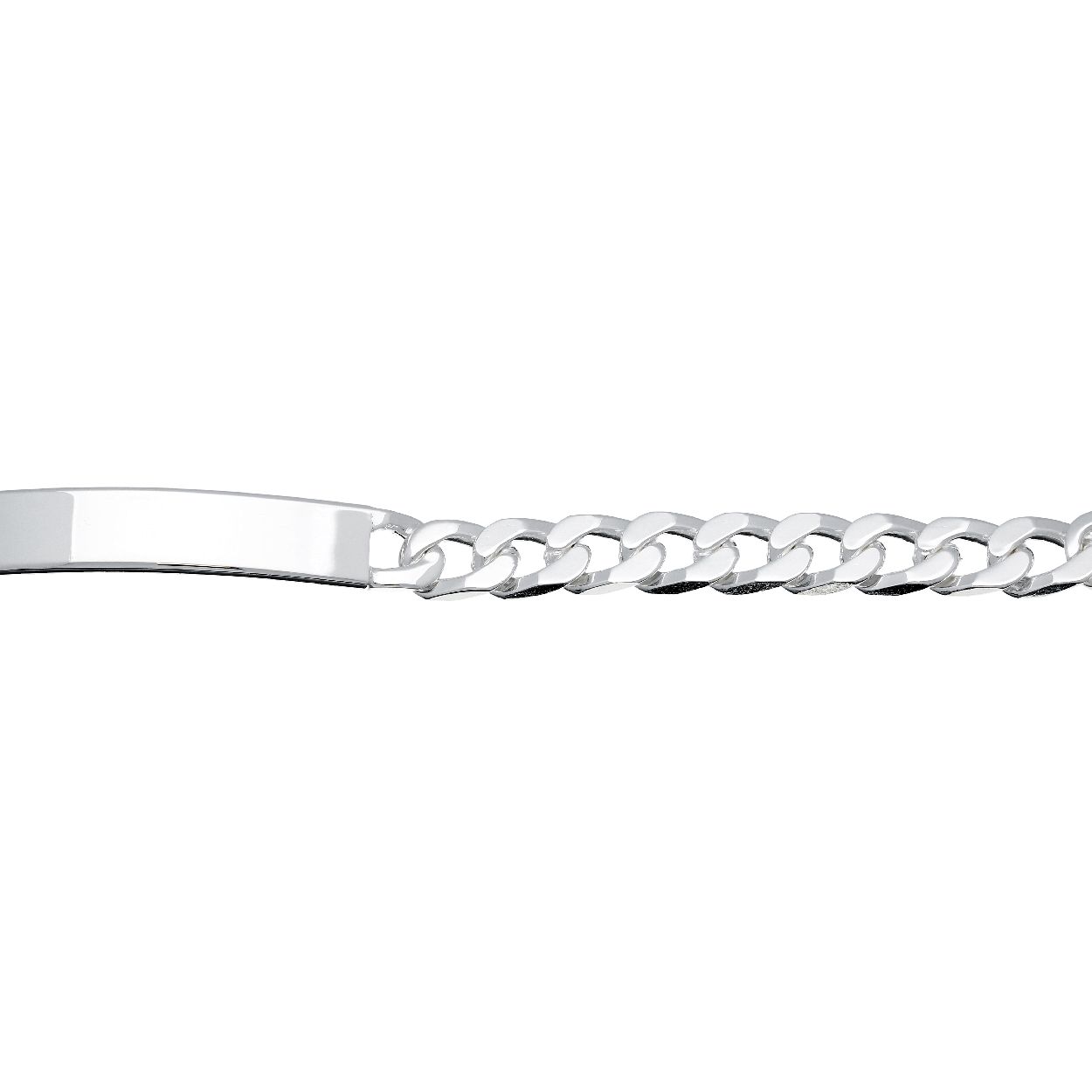 De armband is zilverkleurig van kleur.
De verdere specificaties van de armband zijn als volgt:
Soort bewerking: geen bewerking
Lengte: 21
