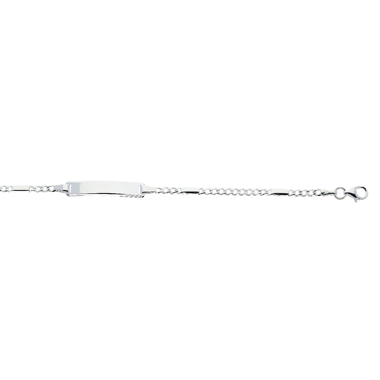 GLOW - 104.2063.17 - Plaatarmband - Zilver