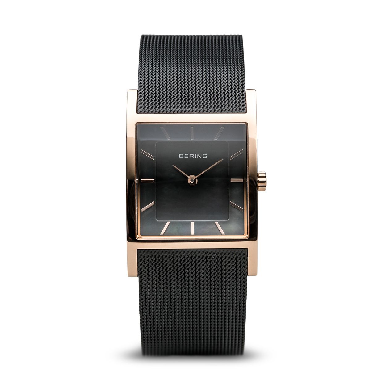 Dit Bering horloge heeft een prachtige klassieke uitstraling. Het horloge is gemaakt van edelstaal en wordt gedragen door dames.