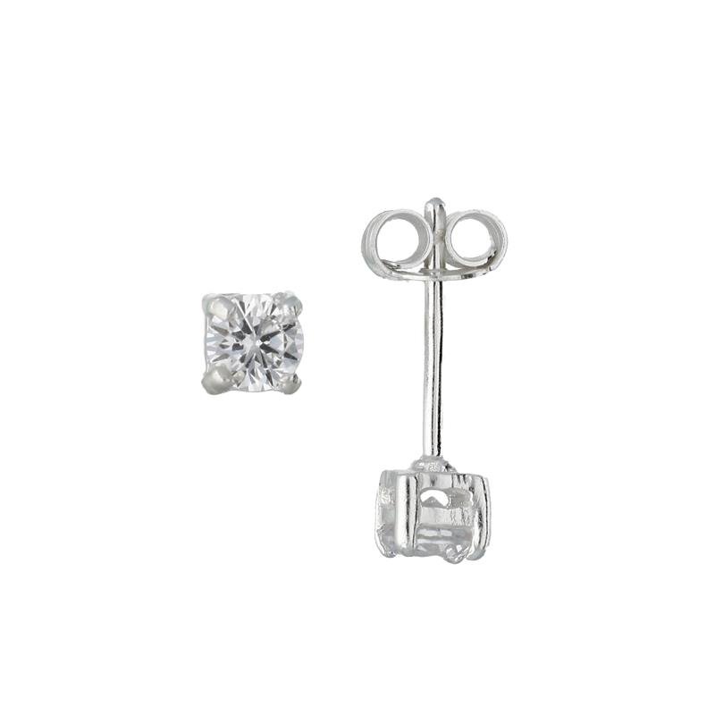 GLOW - 106.0283.04 - Oorstekers - Zilver - Zirkonia