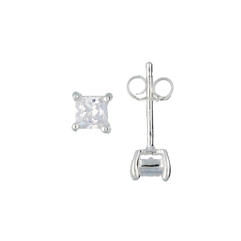 GLOW - 106.0288.04 - Oorstekers - Zilver - Zirkonia
