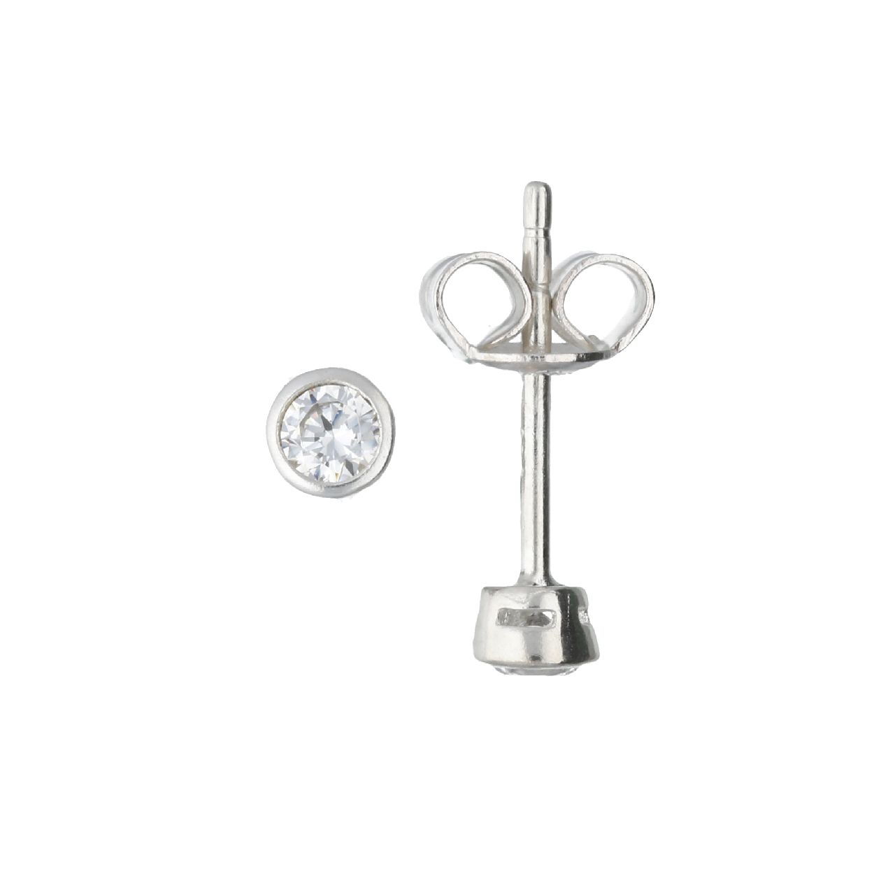 GLOW - 106.0290.03 - Oorstekers - Zilver - Zirkonia