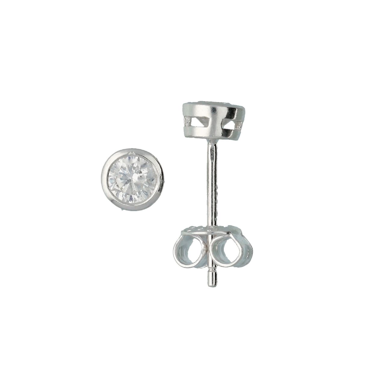 GLOW - 106.0290.04 - Oorstekers - Zilver - Zirkonia