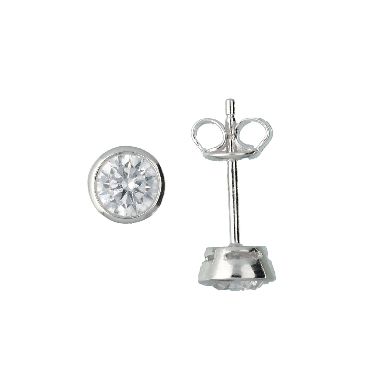 GLOW - 106.0290.05 - Oorstekers - Zilver - Zirkonia