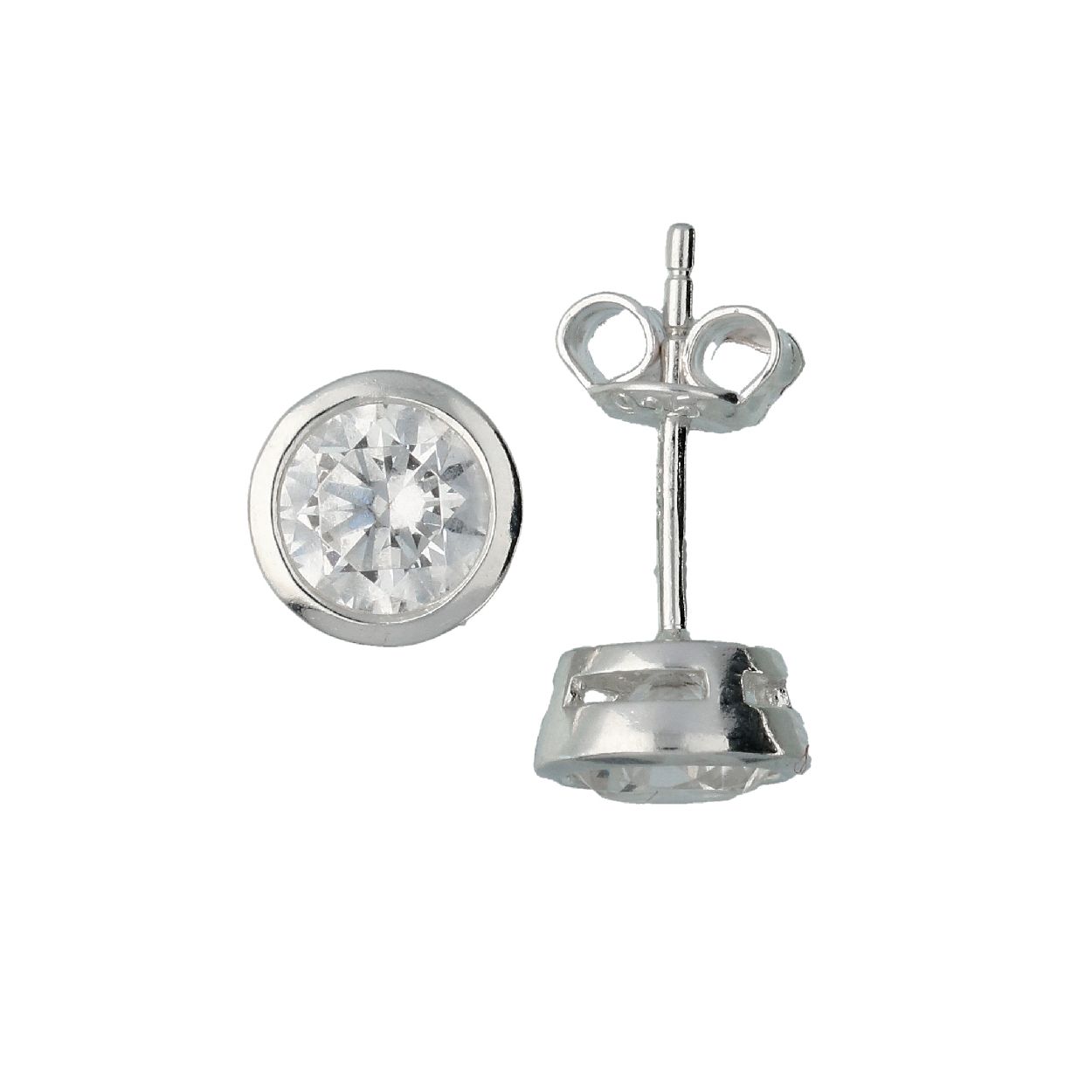 GLOW - 106.0290.06 - Oorstekers - Zilver - Zirkonia