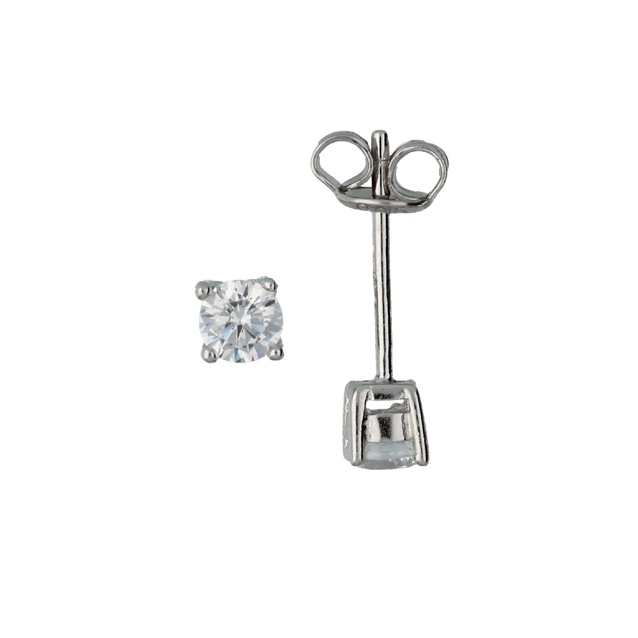 GLOW - 106.0871.04 - Oorstekers - Zilver - Zirkonia