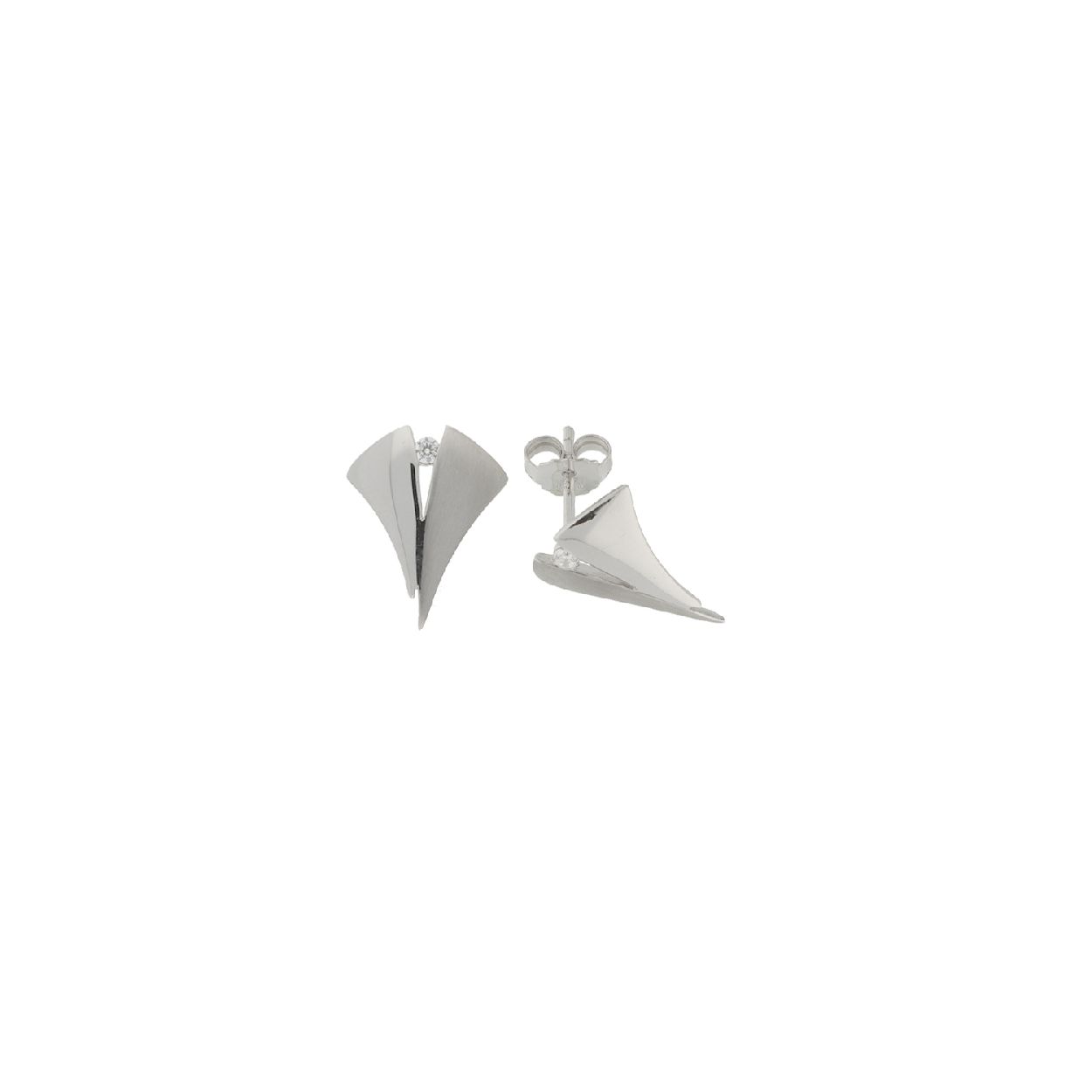 GLOW - 106.5028.00 - Oorstekers - Zilver - Zirkonia