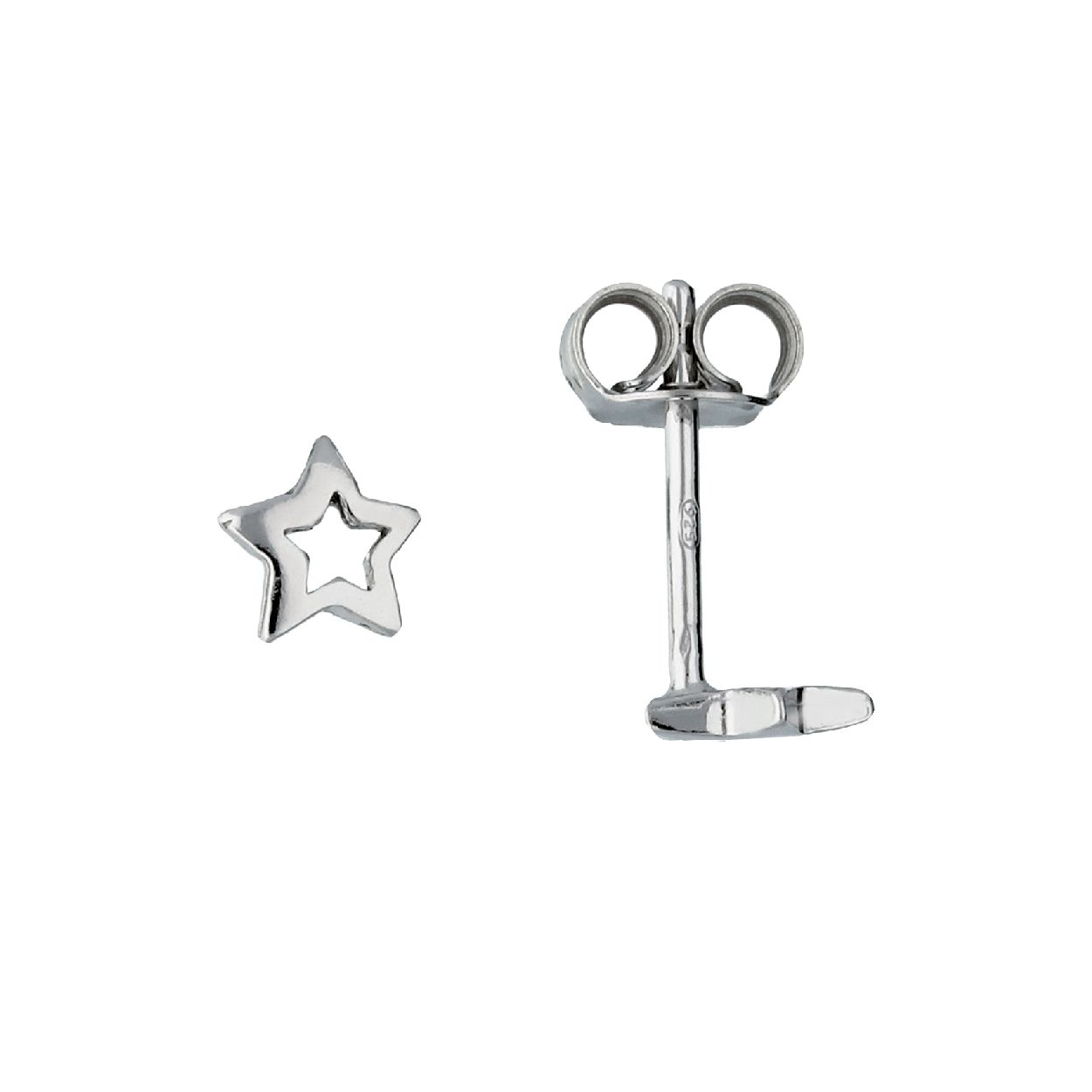 Deze oorknopjes is van het merk Lilly. Het is een oorknopjes voor meisjes. Het sieraad is gemaakt van zilver en is zilver van kleur. De maat is 5 millimeter.