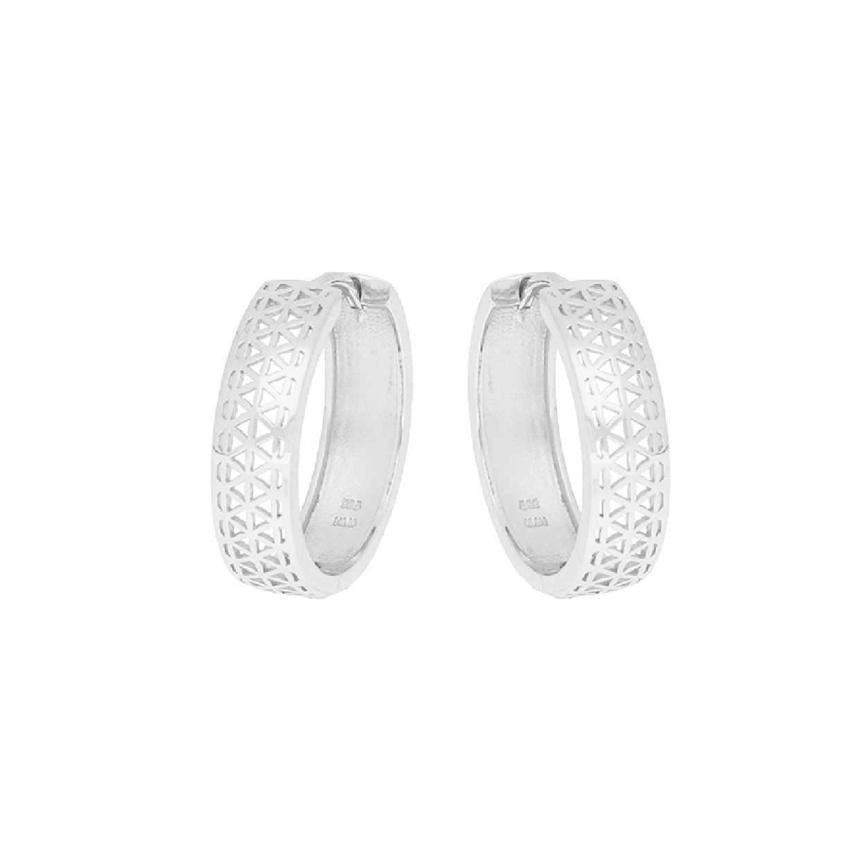 Deze oorringen zijn van het merk van Leeuwen. Het zijn oorringen voor dames gemaakt van zilver. De oorringen zijn zilverkleurig van kleur.
De verdere specificaties van de oorringen zijn als volgt:
Soort bewerking: gerhodineerd
Lengte: 20
Steensoort: Zirkonia
Steenkleur: Geen steen