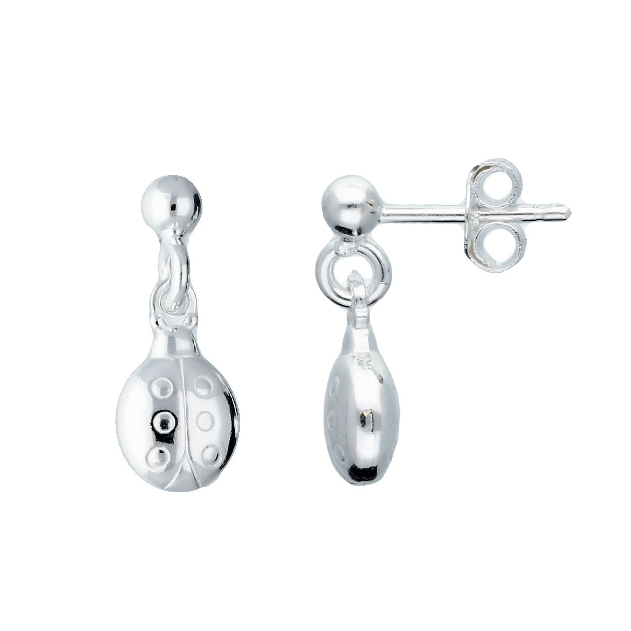 Zilveren oorstekers met een lieveheersbeestje, zijn prachtige hoepeloorbellen gemaakt van zilver. Ze wegen 1.1 gram en hebben een breedte van 6 mm met een zilverkleurige afwerking. Perfect om dagelijks te dragen vanwege hun subtiele maar elegante uitstraling. 