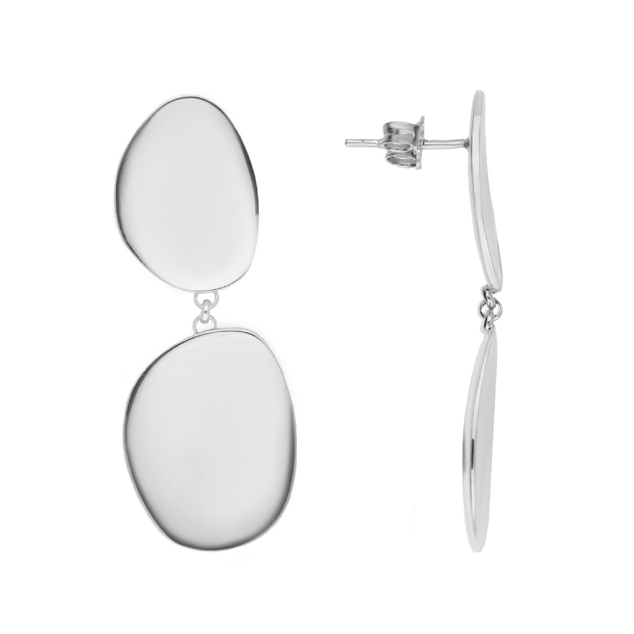 Deze oorhangers zijn van het merk van Leeuwen. Het zijn oorhangers voor dames gemaakt van zilver. De oorhangers zijn zilverkleurig van kleur.
De verdere specificaties van de oorhangers zijn als volgt:
Soort bewerking: gerhodineerd
Lengte: 41.5
Steensoort: Geen edelsteen
Steenkleur: Geen steen