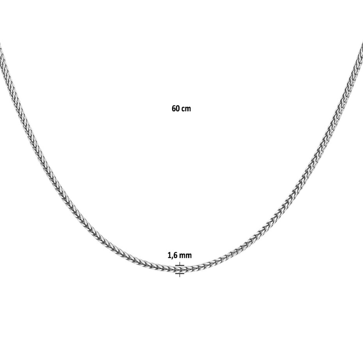 Doelgroep: heren
Breedte: 1.6 mm
Langste lengte: 60 cm