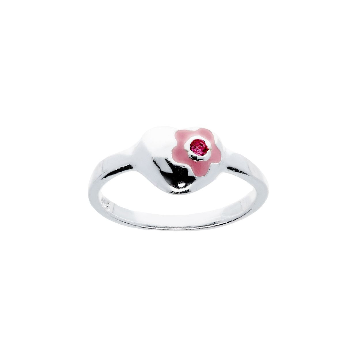 Fantastische zilveren kinderring in maat 46 met een hartje van Lilly. De 925 sterling zilveren ring is voorzien van een schattig roze emaille bloemetje op het hartje. Het mooie roze zirkonia steentje geeft een mooi extra sprankelend effect aan de ring.

Lilly - kinder sieraden 
Meisjes zijn nieuwsgierig, een tikkeltje eigenwijs en hebben vaak op jonge leeftijd al een eigen stijl. LillyAs sieradencollectie biedt kindersieraden voor de allerkleinsten, maar ook voor grote stoere meiden! LillyAs sieraden zien er fantastisch uit en zijn sterk genoeg voor ieder avontuur! Met de nieuwe collectie van Lilly valt eindeloos te fantaseren en combineren. Oorbelletjes met de vrolijkste kleuren en kettinkjes met alpacaAs of spetterende glitters!
  
Specificaties
  - 111.0446.46
  - Ring
  - 925 Sterling Zilver
  - Maat 46