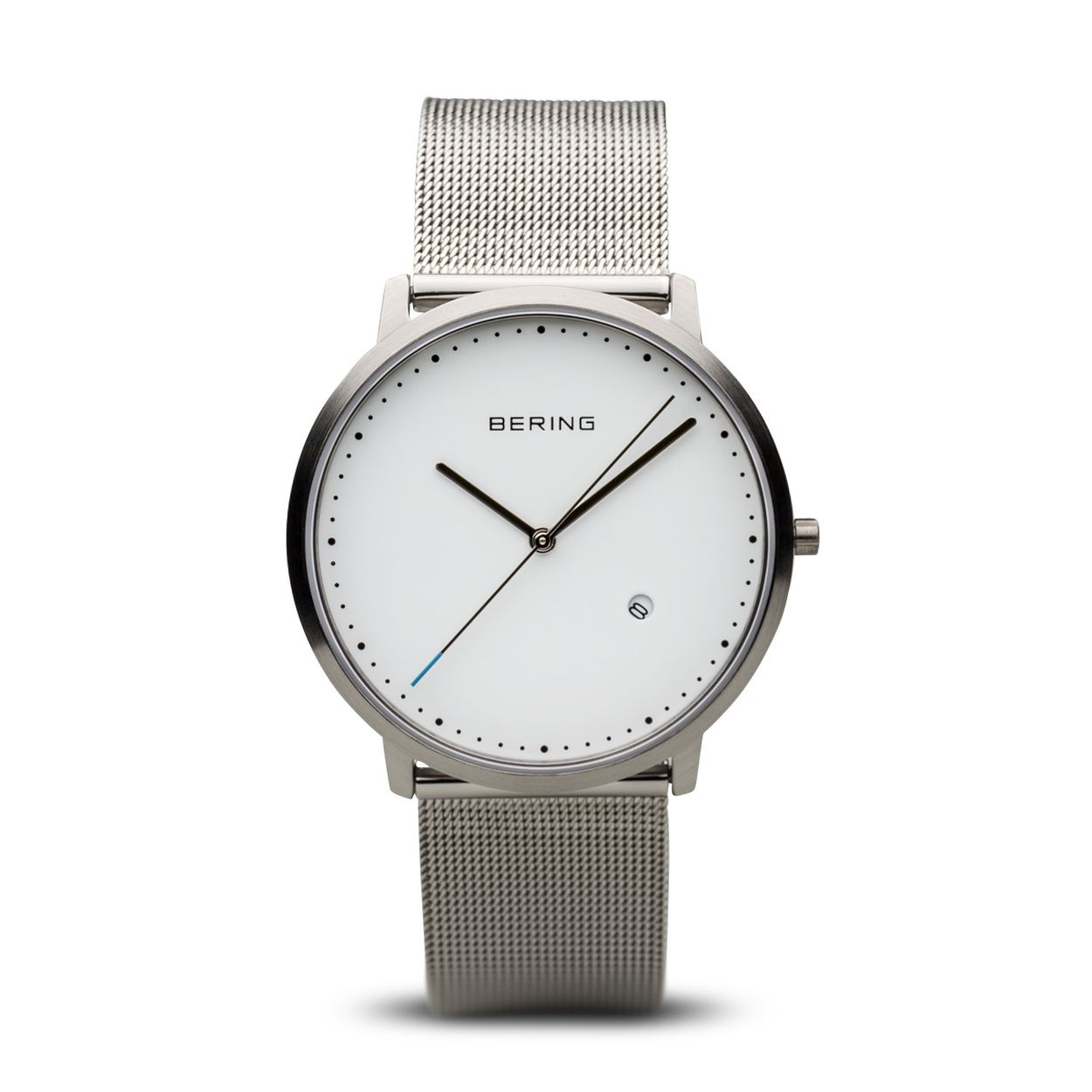 Dit Bering horloge heeft een prachtige klassieke uitstraling. Het horloge is gemaakt van edelstaal en wordt gedragen door dames en heren.