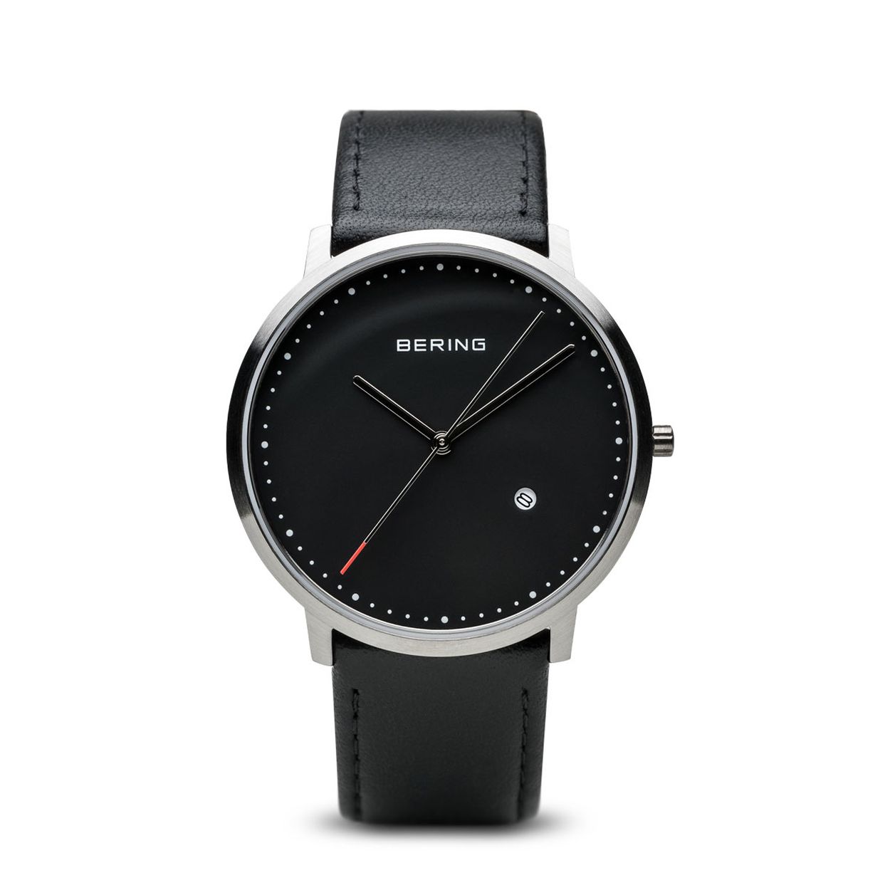 Dit Bering horloge heeft een prachtige klassieke uitstraling. Het horloge is gemaakt van edelstaal en wordt gedragen door dames en heren.