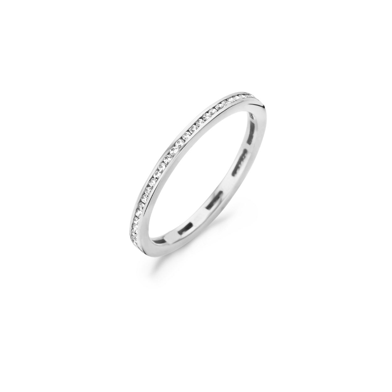 Blush Ring 1138WZI -  Wit Goud (14Krt.) met Zirconia