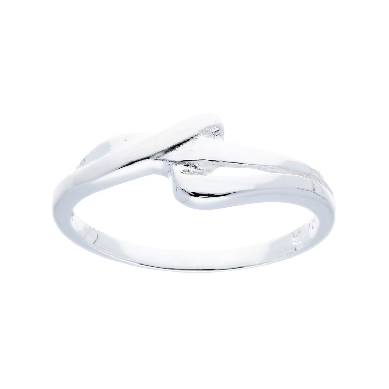 Huiscollectie zilveren ring mat/ glans 1140054. maat-50