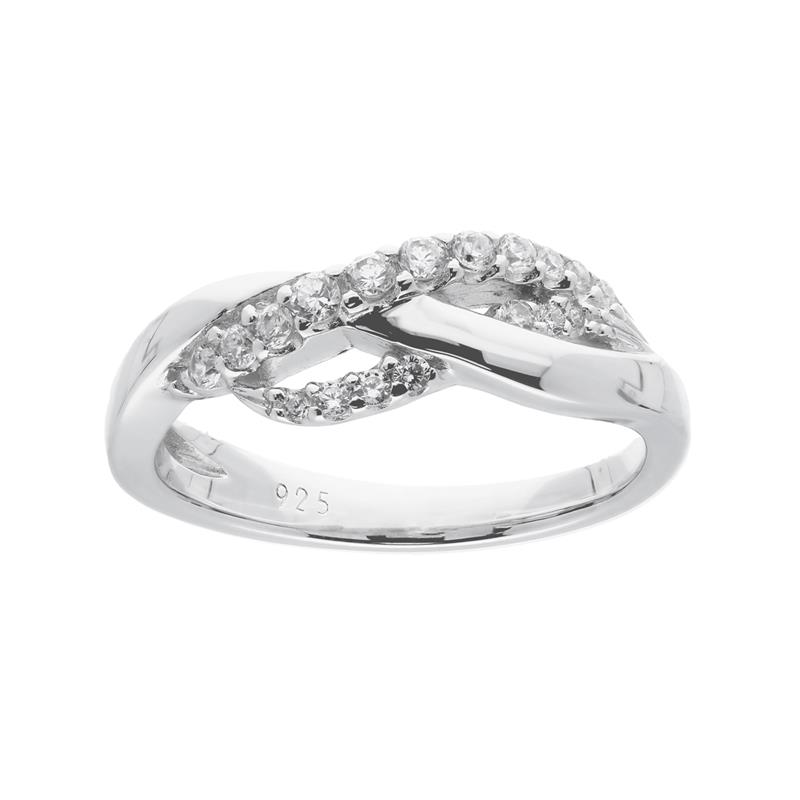 GLOW - 114.0643 - Ring - Zilver - Zirkonia