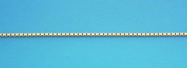 Geelgouden collier met venetiaanse schakel.
