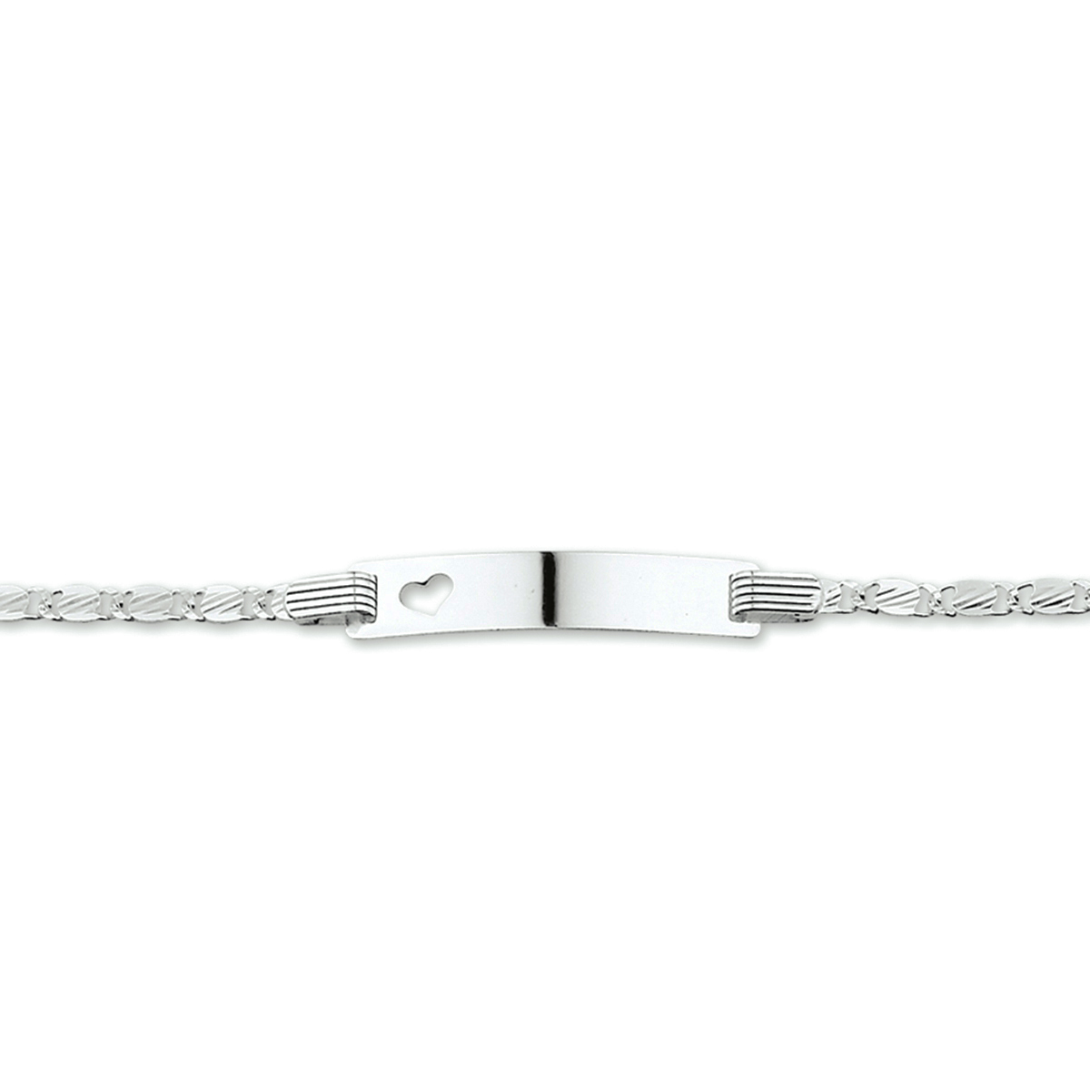 GRAVEERARMBAND ZILVER