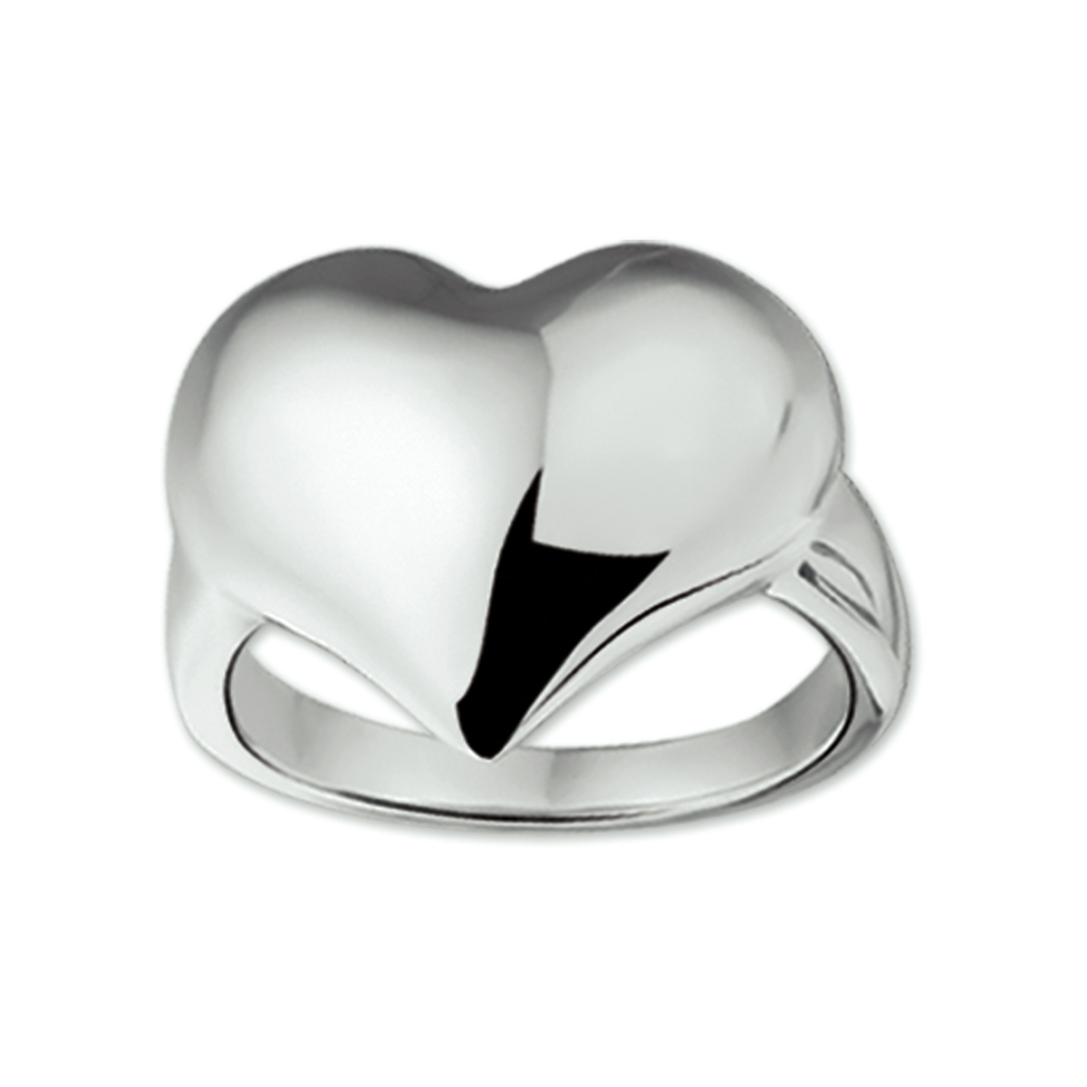 ring hart edelstaal