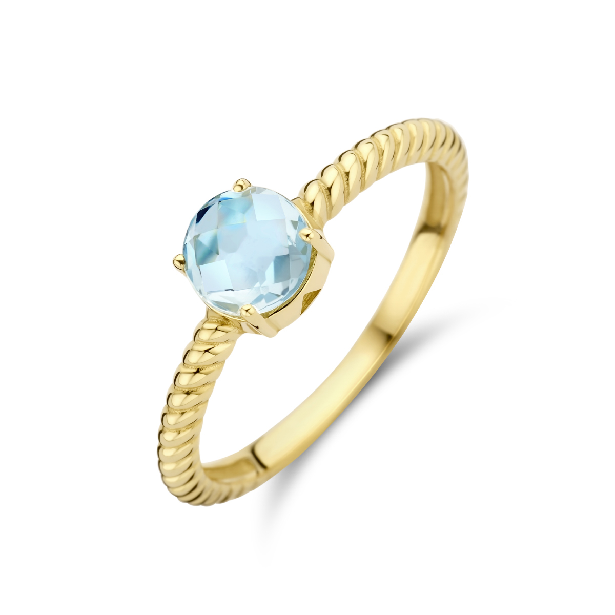 Blauw topaas 0.91ct