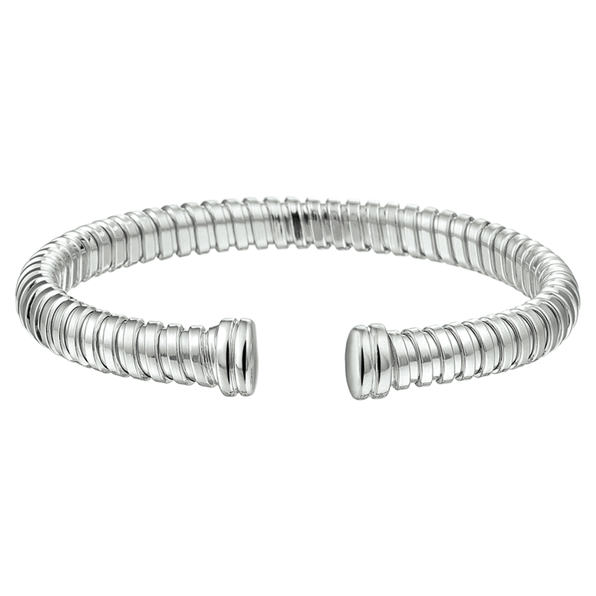 spangarmband zilver gerhodineerd