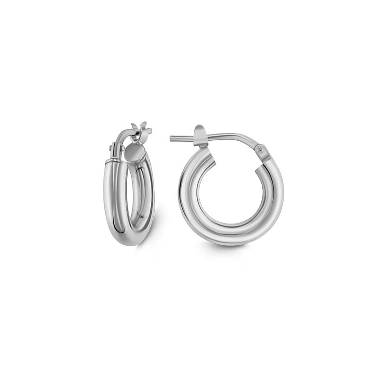 Deze oorringen zijn van het merk My iMenso.  De oorringen zijn zilver van kleur.