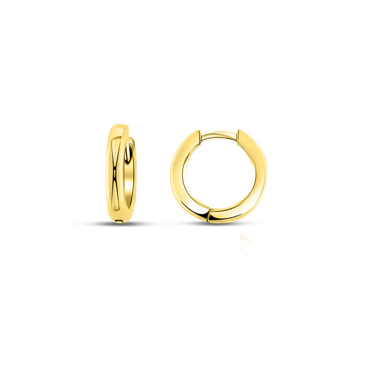 MY iMenso Creoli creol "Dritto 14,5mm" (925/goud verguld)