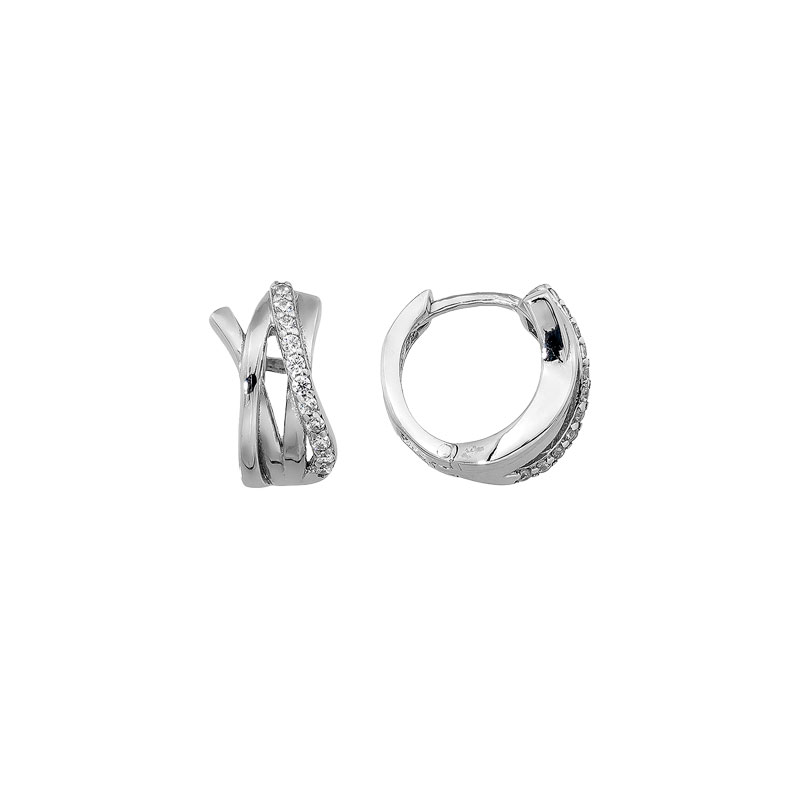 MY iMenso Creoli creol "Unico 14mm" (925/rhod-plated)