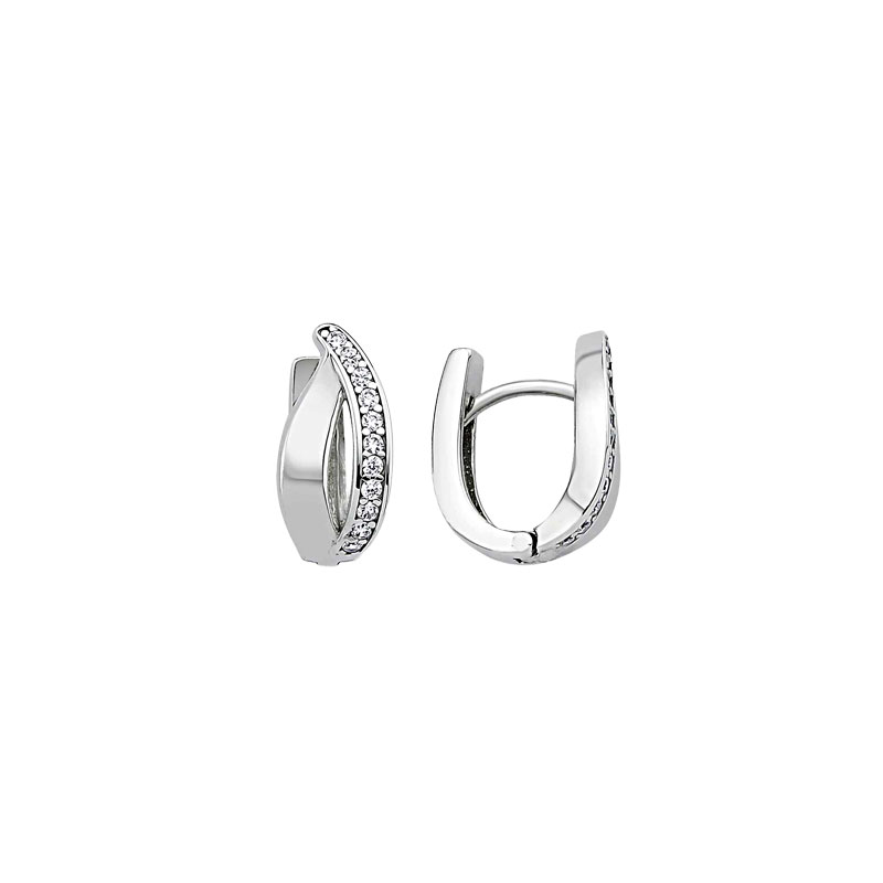 MY iMenso Creoli creol "Elegante 15mm" (925/rhod-plated)