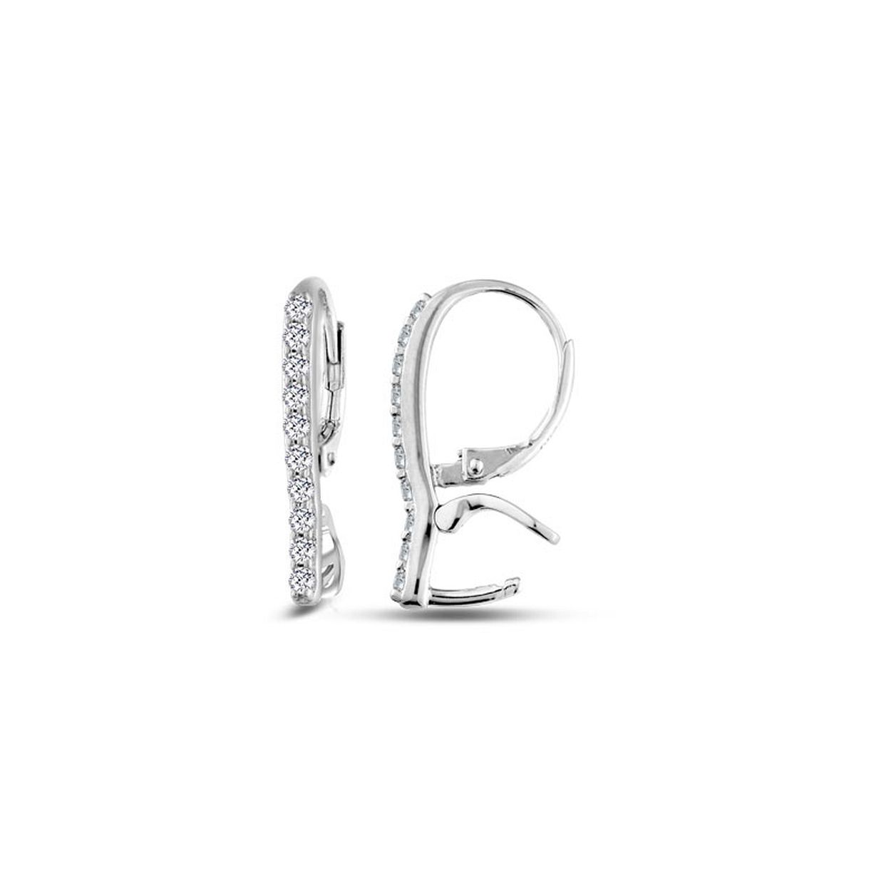 MY iMenso Creoli Carezza earhook Zirconi for M&L
stones