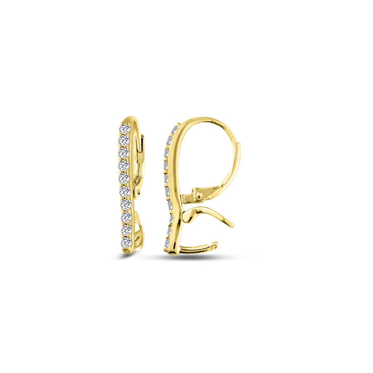 MY iMenso Creoli Carezza earhook Zirconi for M&L stones gp