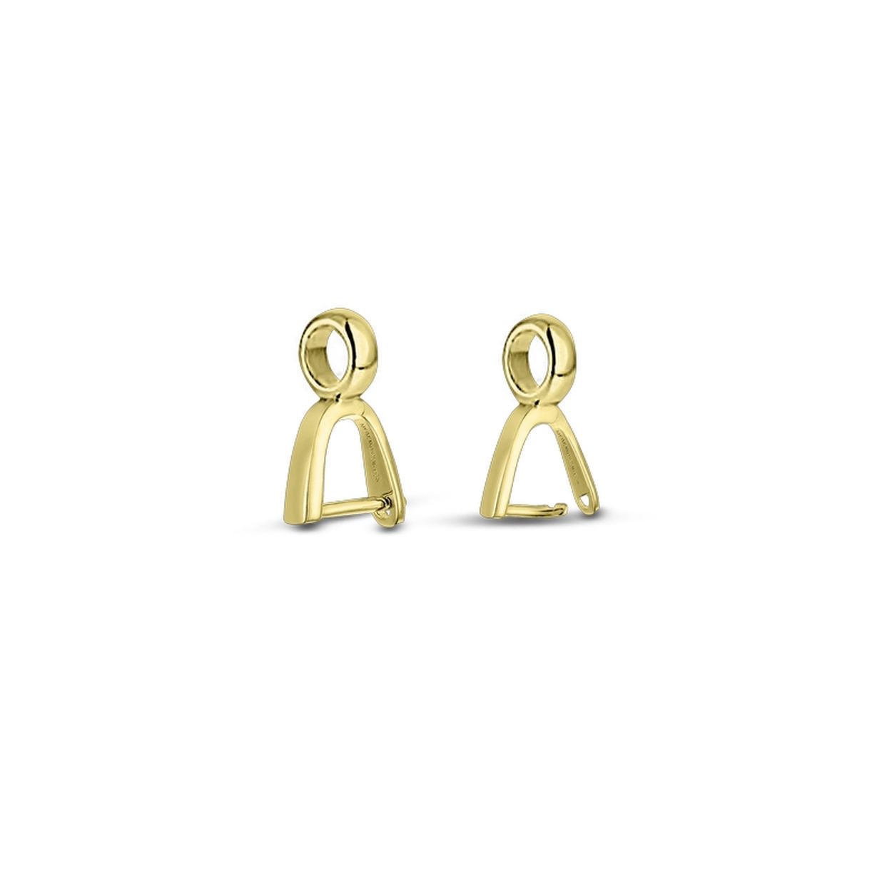 Dit is een creool houder goldplated  voor een steen  van het merk MY iMenso voor dames