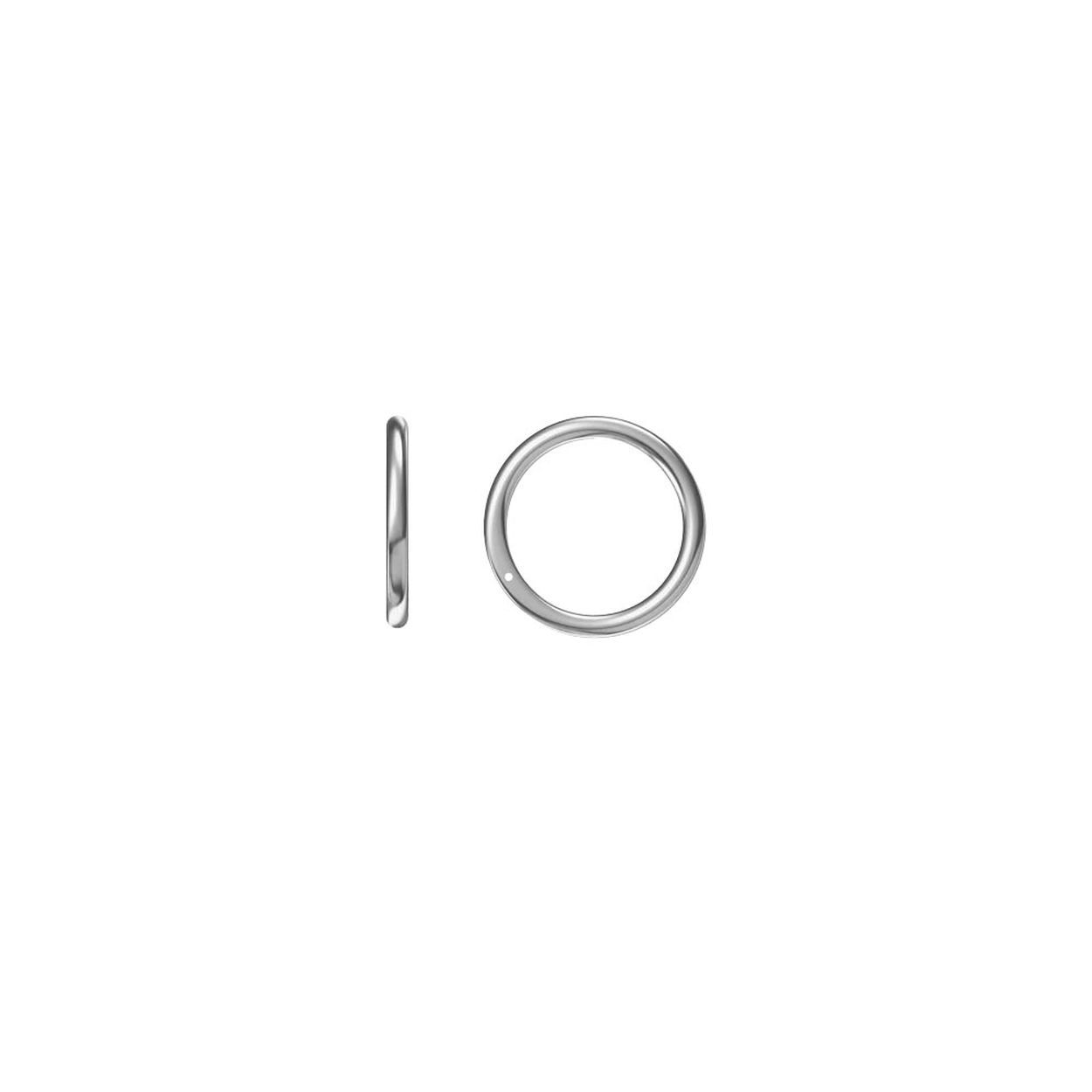MY iMenso Carezza creol Chiaro 1,2mm (925/rhod-plated) 13mm